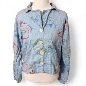 Victoria's Secret PINK Y2K Butterfly Crop Top Size Small